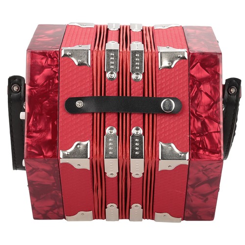 Buttons accordion - (red)20,