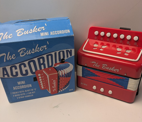 Mini accordion the busker toy - accordion,