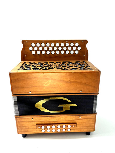 Melodeon row button - 3-row,